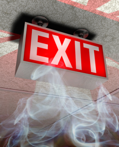 Memphis Fire Exit Signs