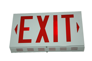 A-1 Fire Protection exit sign