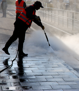Steam cleaning with A-1 Fire Protection